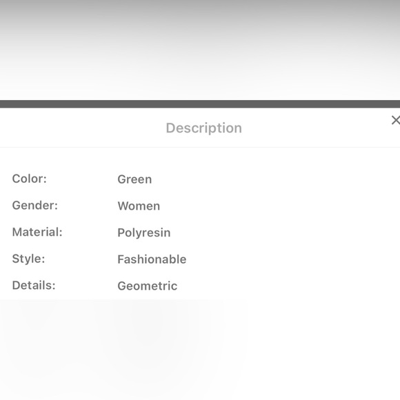 Geometric Pendant Necklace - Picture 5 of 5